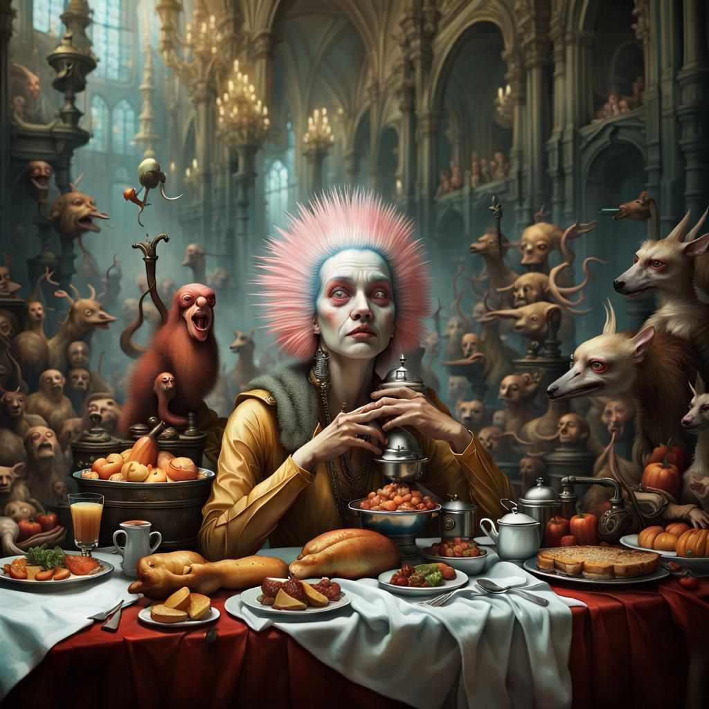 Magical Biological Prism in Dreamy Photorealistic Style