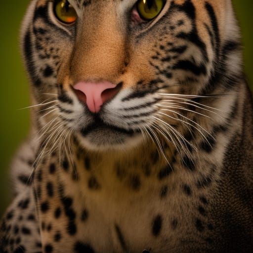 Animal Princess Portrait in Natural Lighting