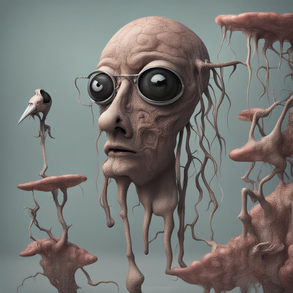 Abstract Image Generated from 'Weird' Prompt