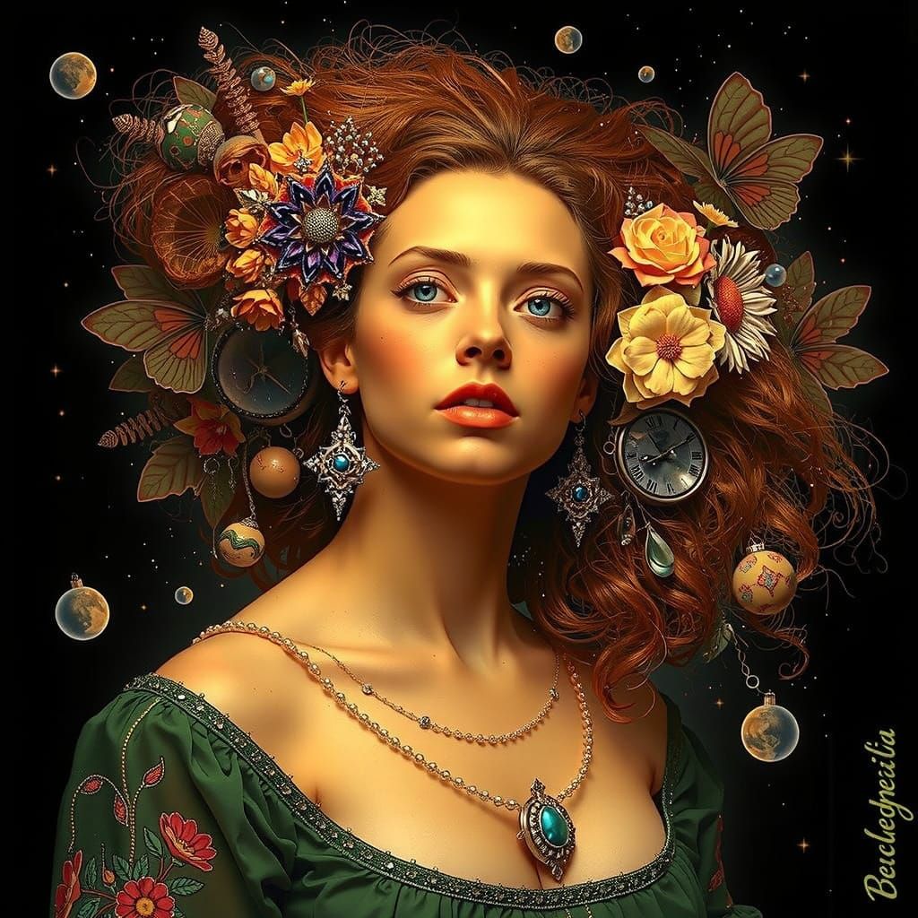 Hyperrealistic Cosmology in Hyperrealism Style