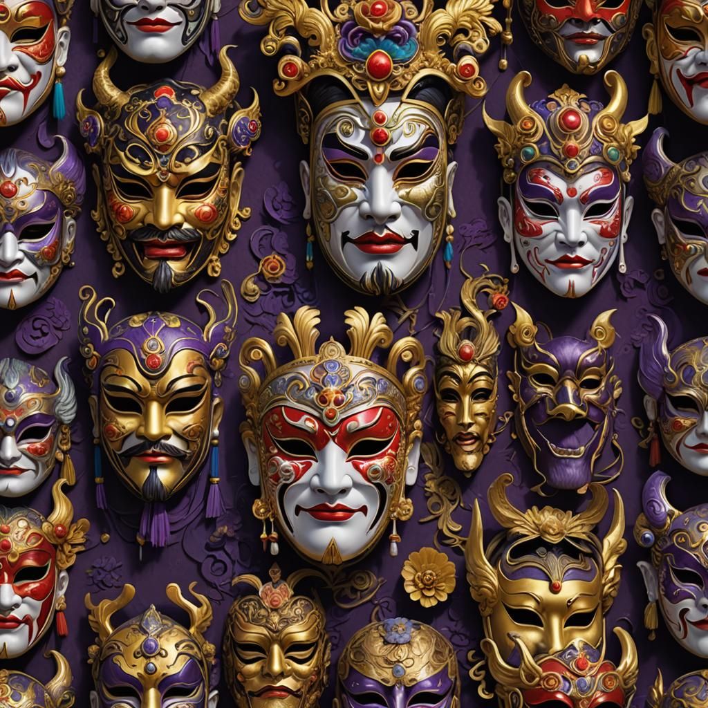 Chinese Opera Masks