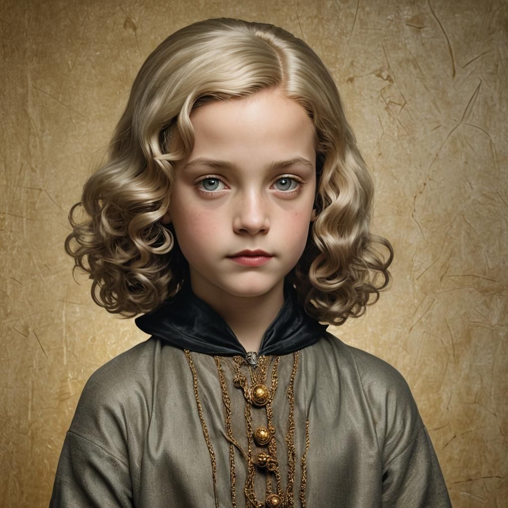 Leonardo da Vinci and Mona Lisa as Children, Professional Po...