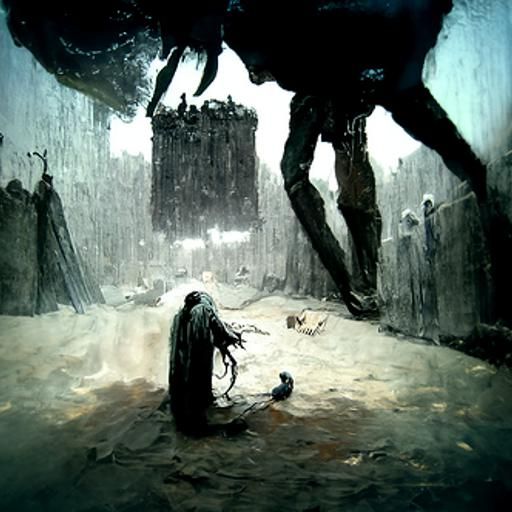Horror Illustration: Life's Fleeting Nature
