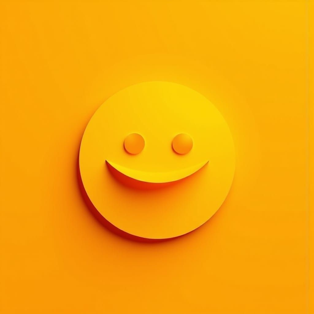 Surreal Modern Sun in Minimalist Shadow Art Style