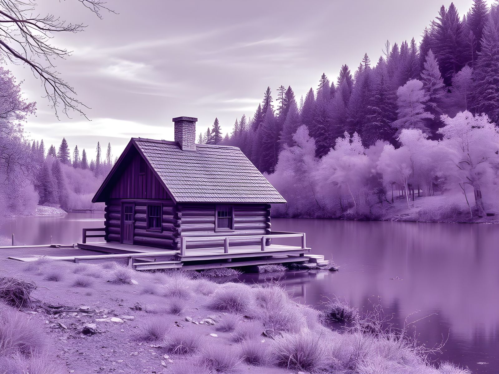 Lake House 💜🩶