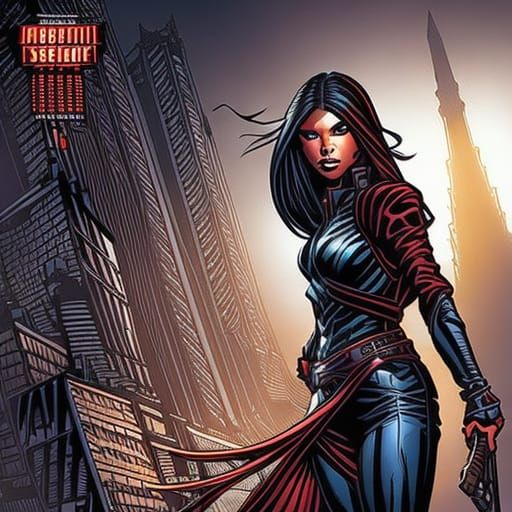 Comic Book Art of a Photographer