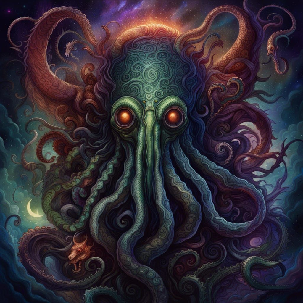 Lovecraftian Horror: Eldritch God of The Cosmos