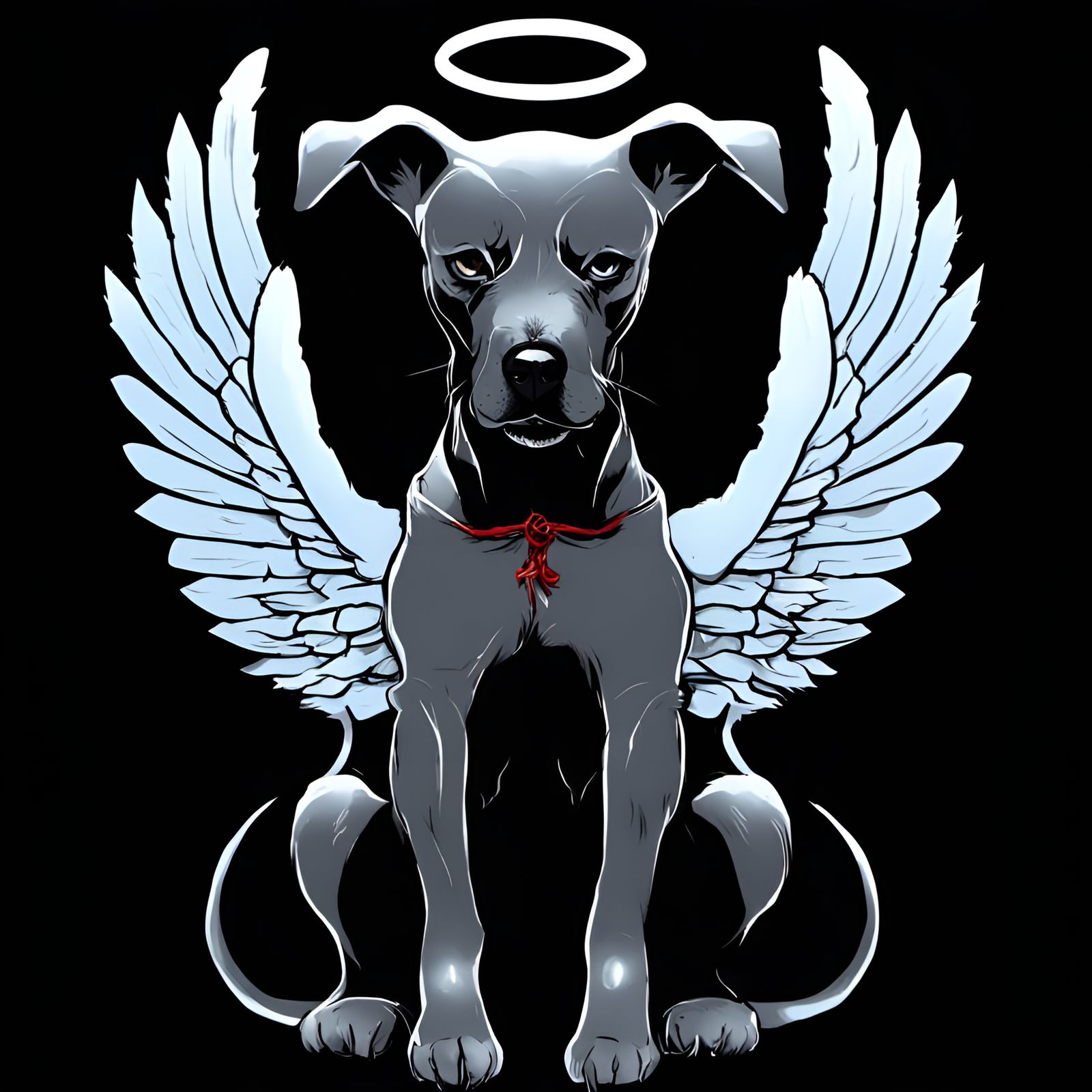 Demon Angel Dog Hybrid