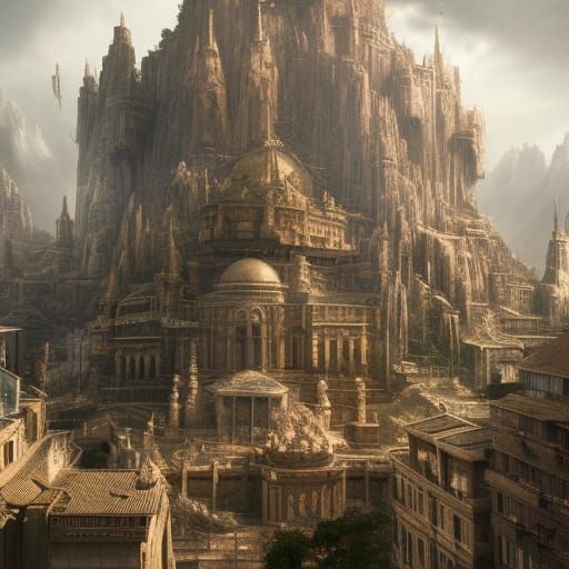 Forever Young: Detailed Digital Matte Painting