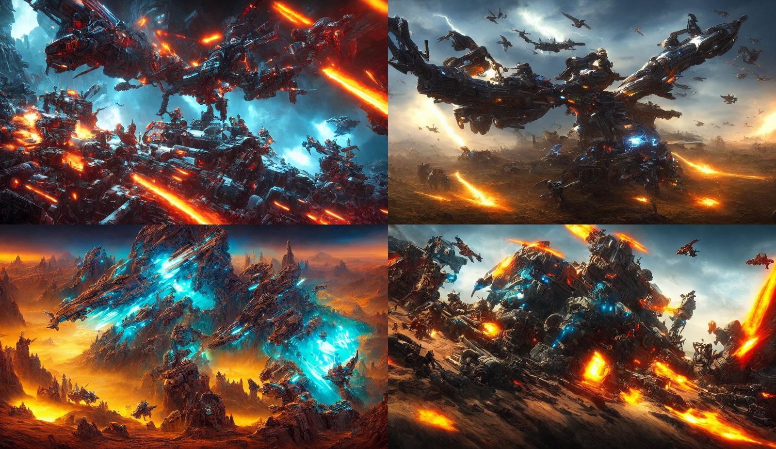 Cyborg Cowboys Chase Thunderbird: Epic Movie Poster