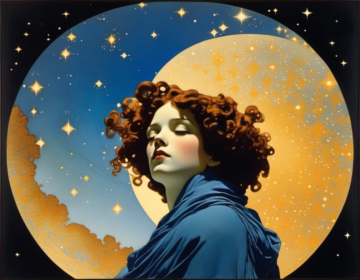 Dreamy Celestial Sky in Parrish Style