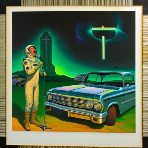 Lone Astronaut Sings in Eerie Martian Church