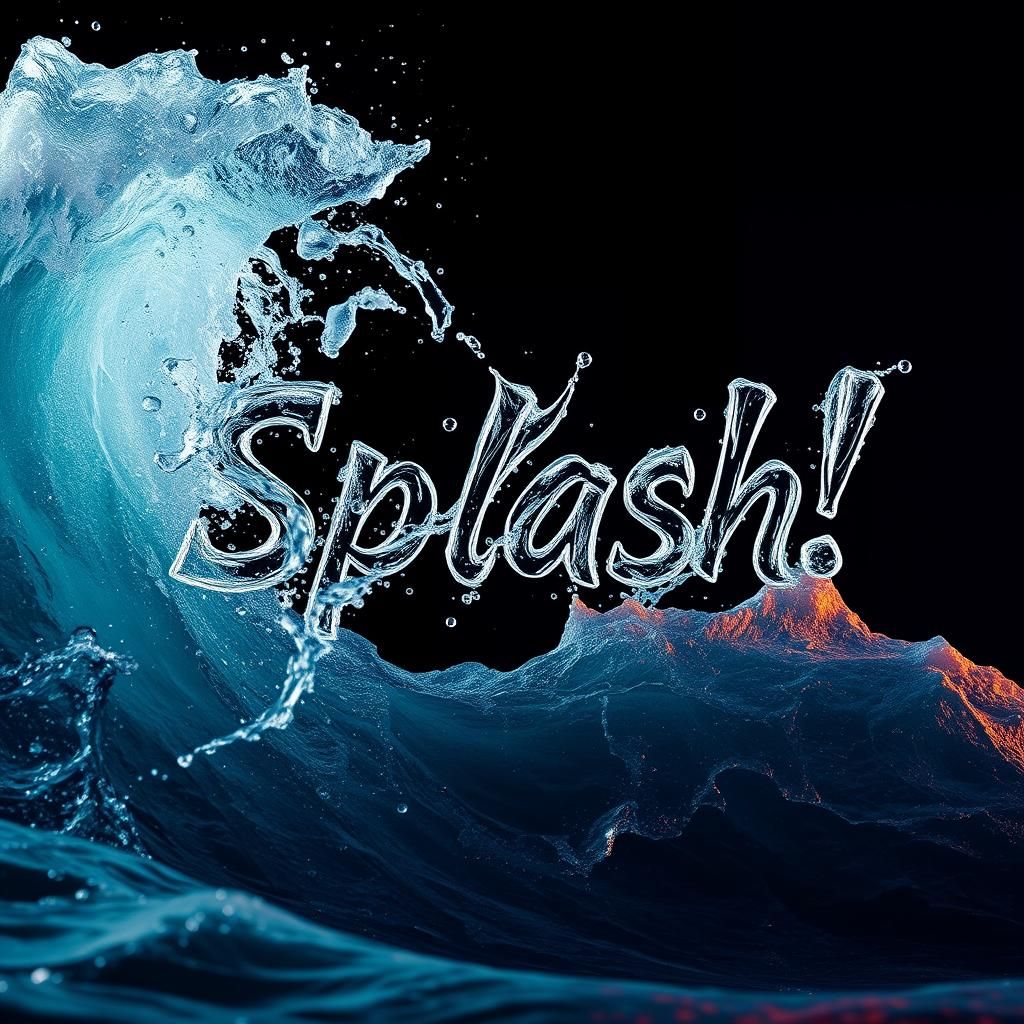 Crashing Wave Creates "Splash!" in Hyperrealistic Art