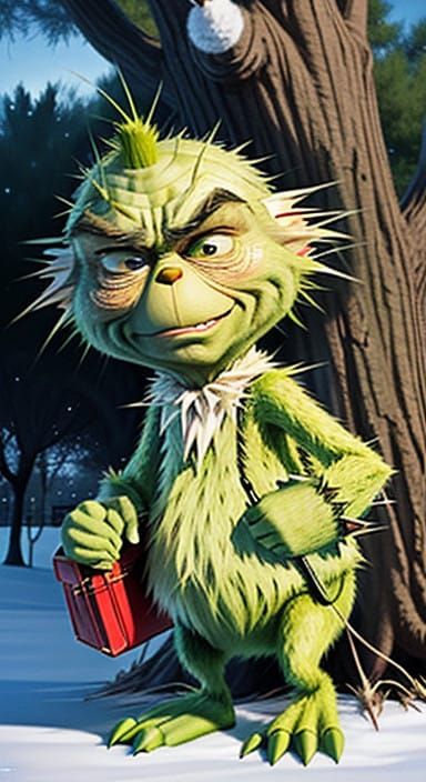 Grinch Feels Regret Seeing Sad Child