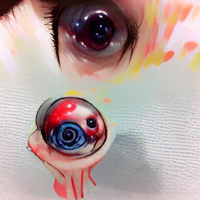 Realistic Image of an Eyeball