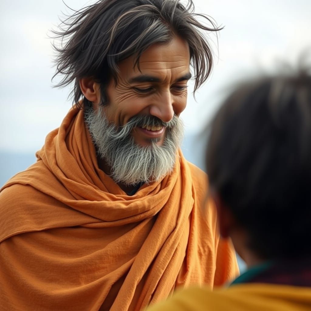 A Human Being, Being Human, Generated by AI