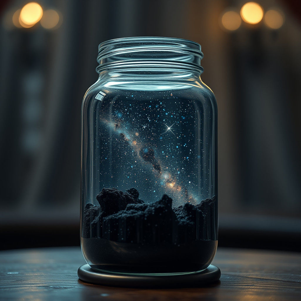 Night Sky in a Jar: Ethereal Fantasy