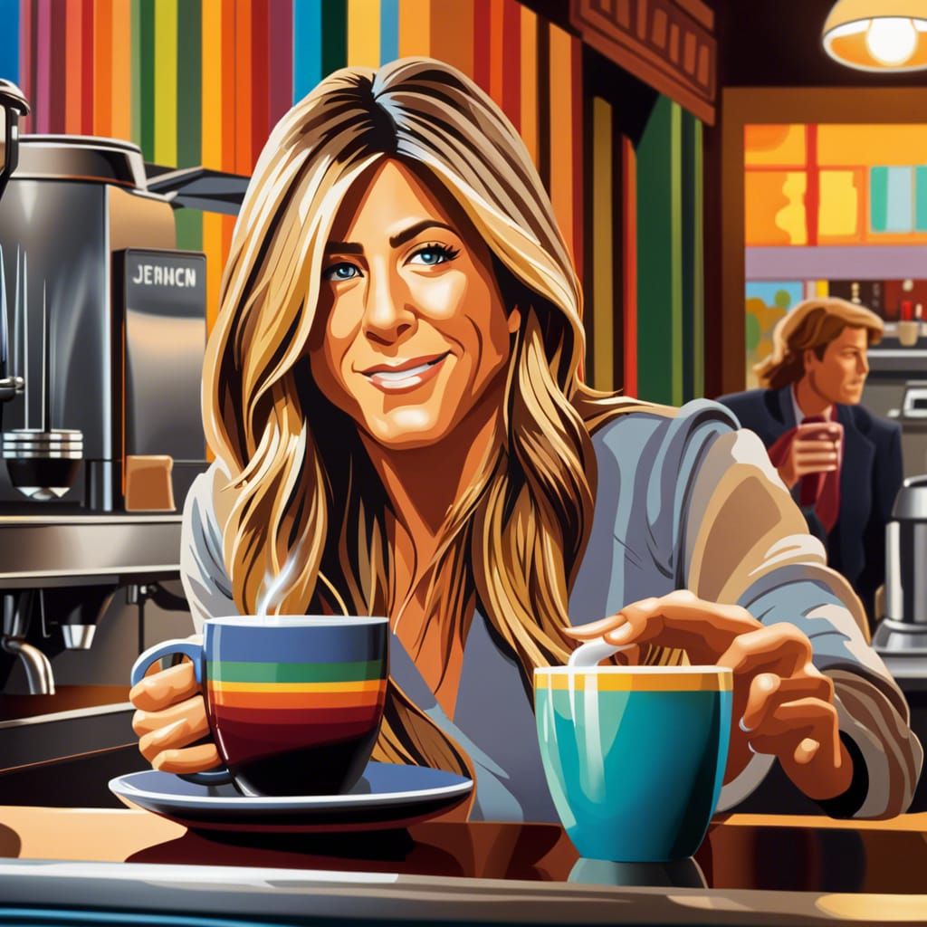 Jen at the Coffee Shop