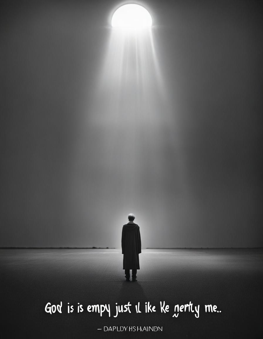 Existential Emptiness: AI Interpretation of Inner Void