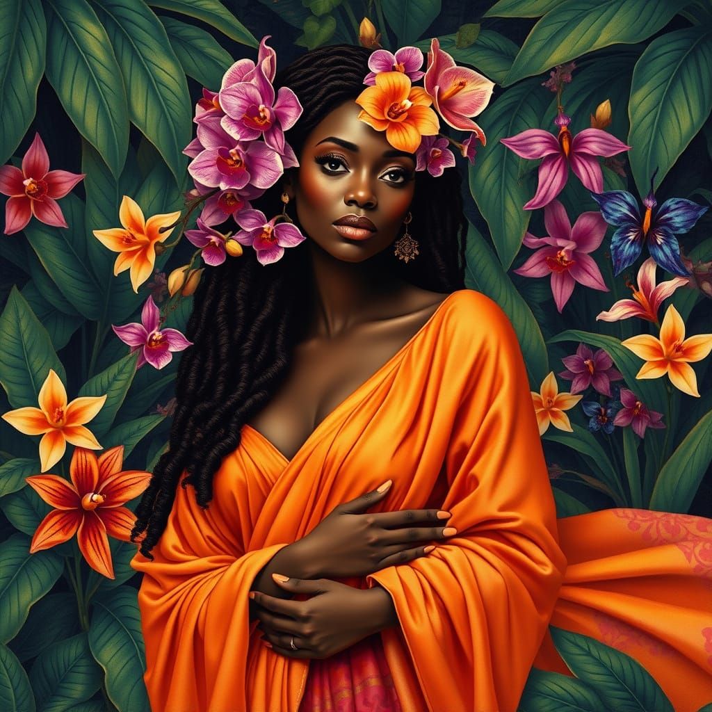 Ethereal Beauty in Tropical Paradise