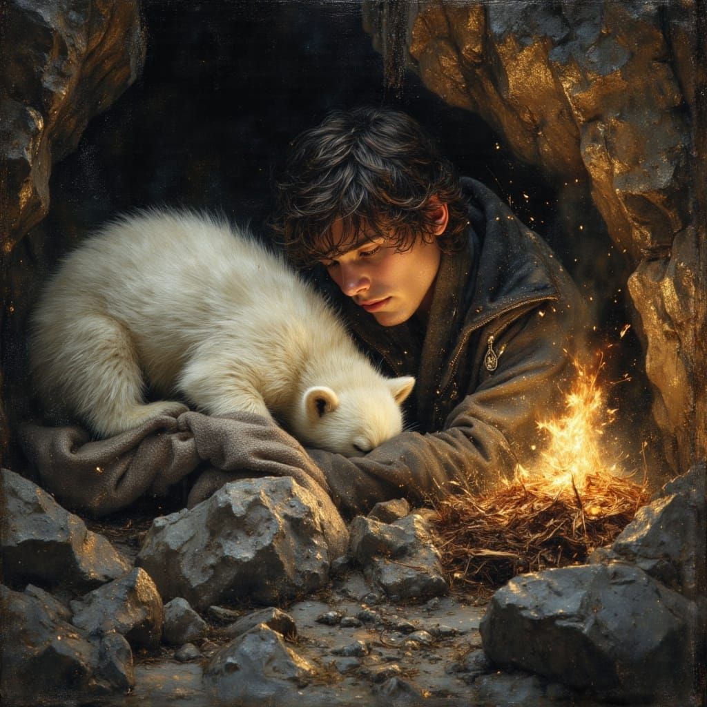 The magical fire was well-contained and warm but a certain f...