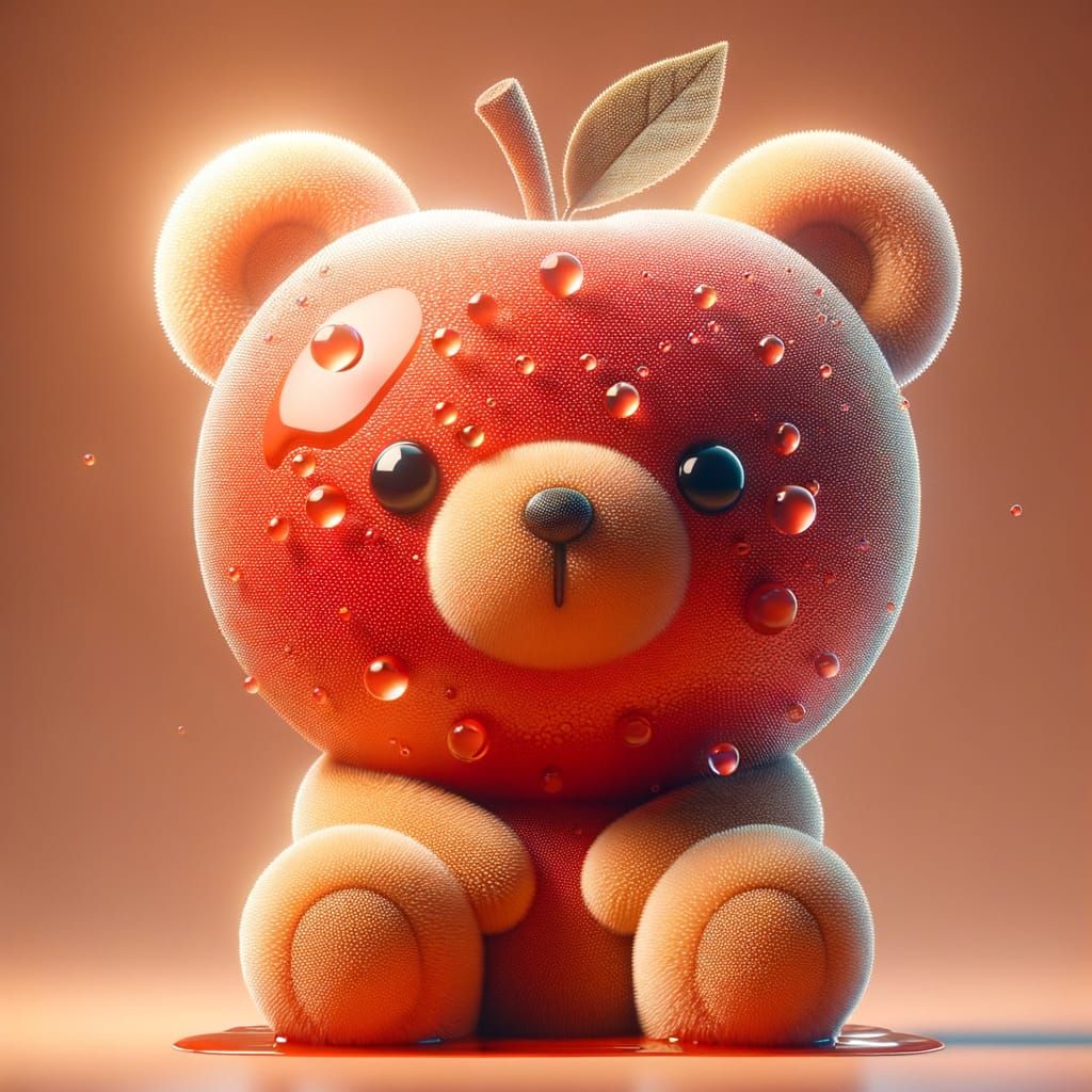 Japanese-Inspired Teddy Bear Blooms Under Pressure