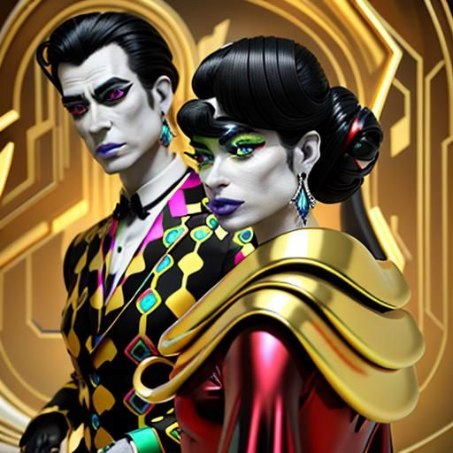 Surreal Vivid Colors in Photorealistic 3D Render