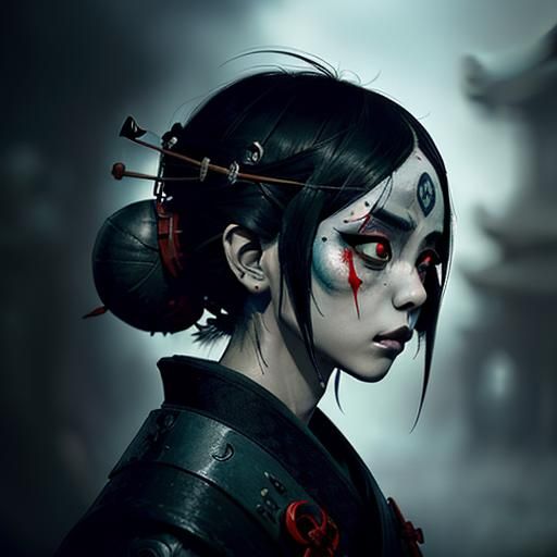 Epic Dystopian Fantasy Transformation in 3D Shading