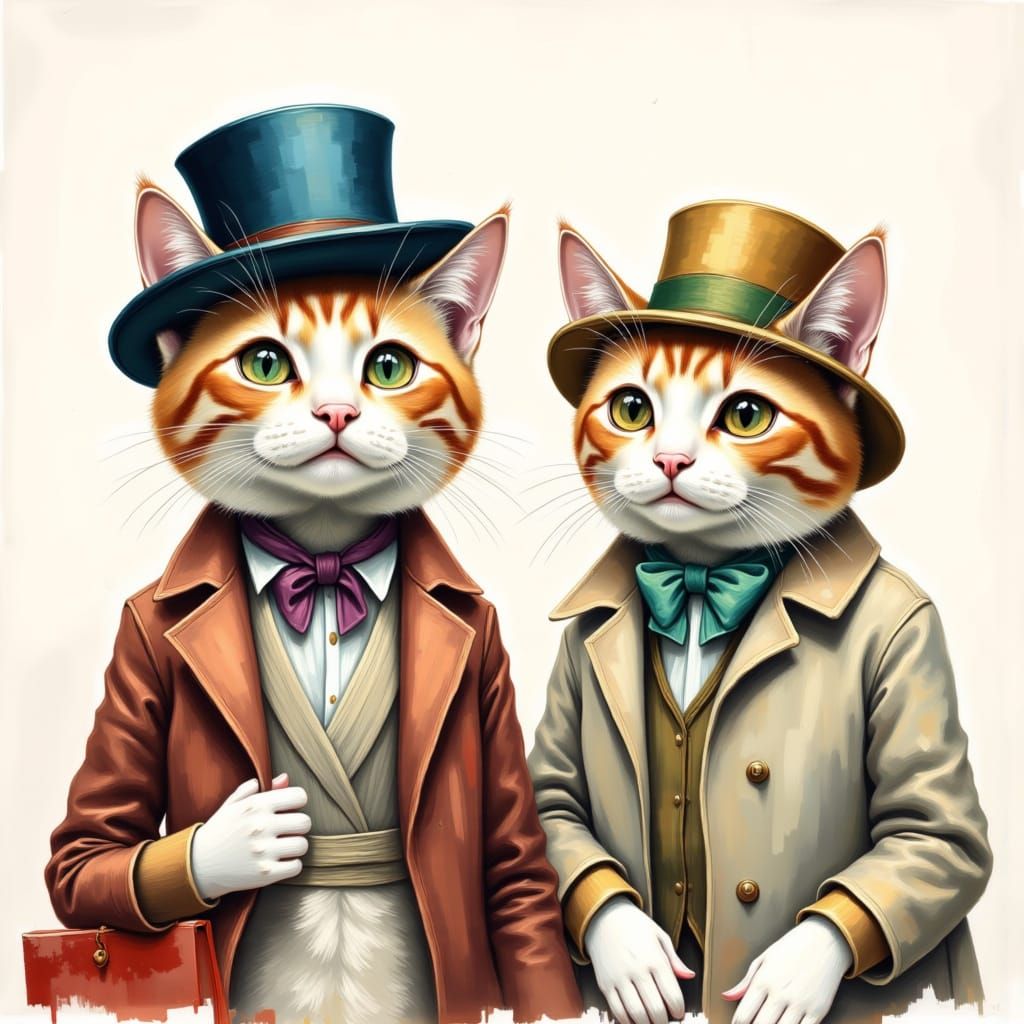 cats wearing hats
<lora:Expressive:1.0> <lora:Contexture Moo...