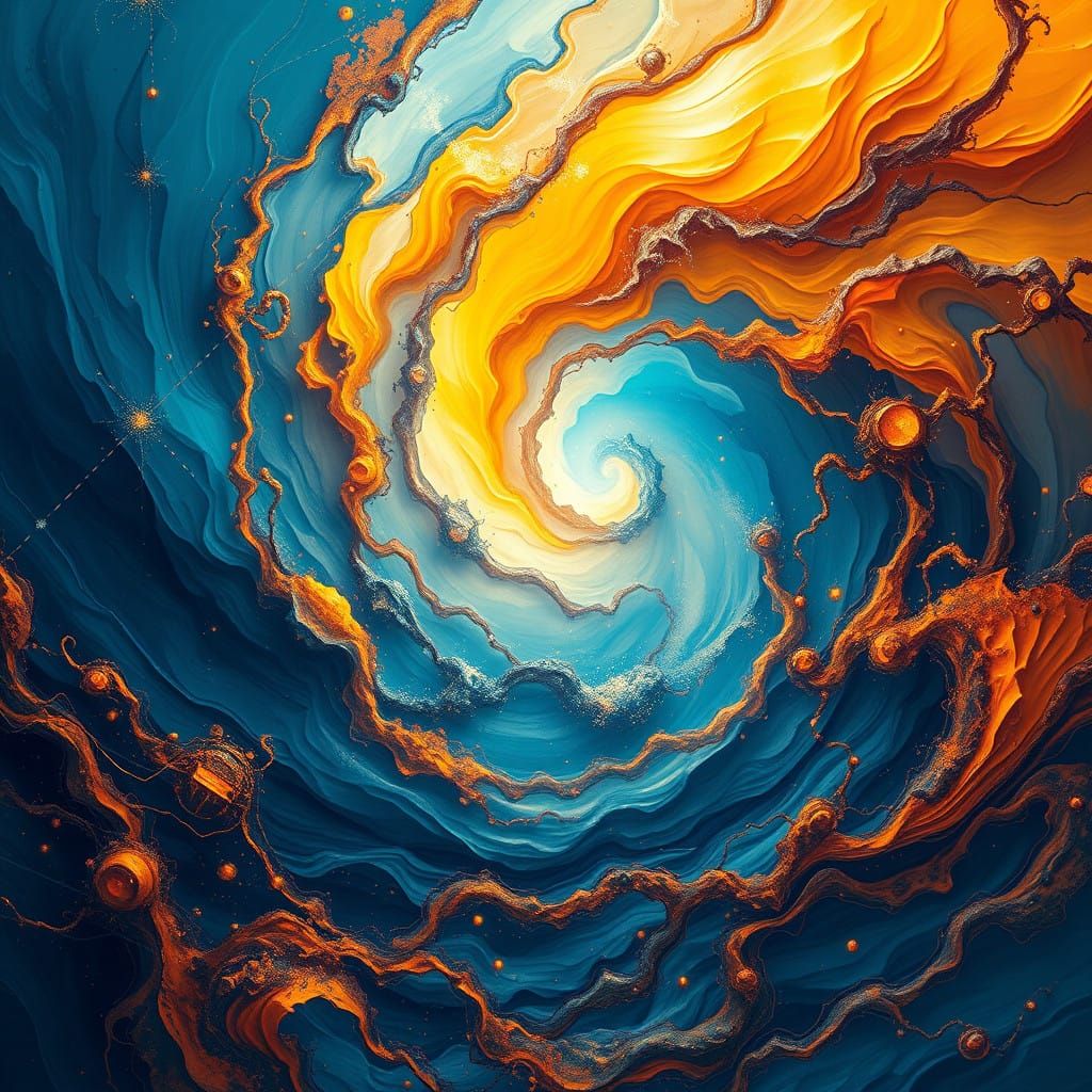 Cosmic Vortex of Ancient Gods