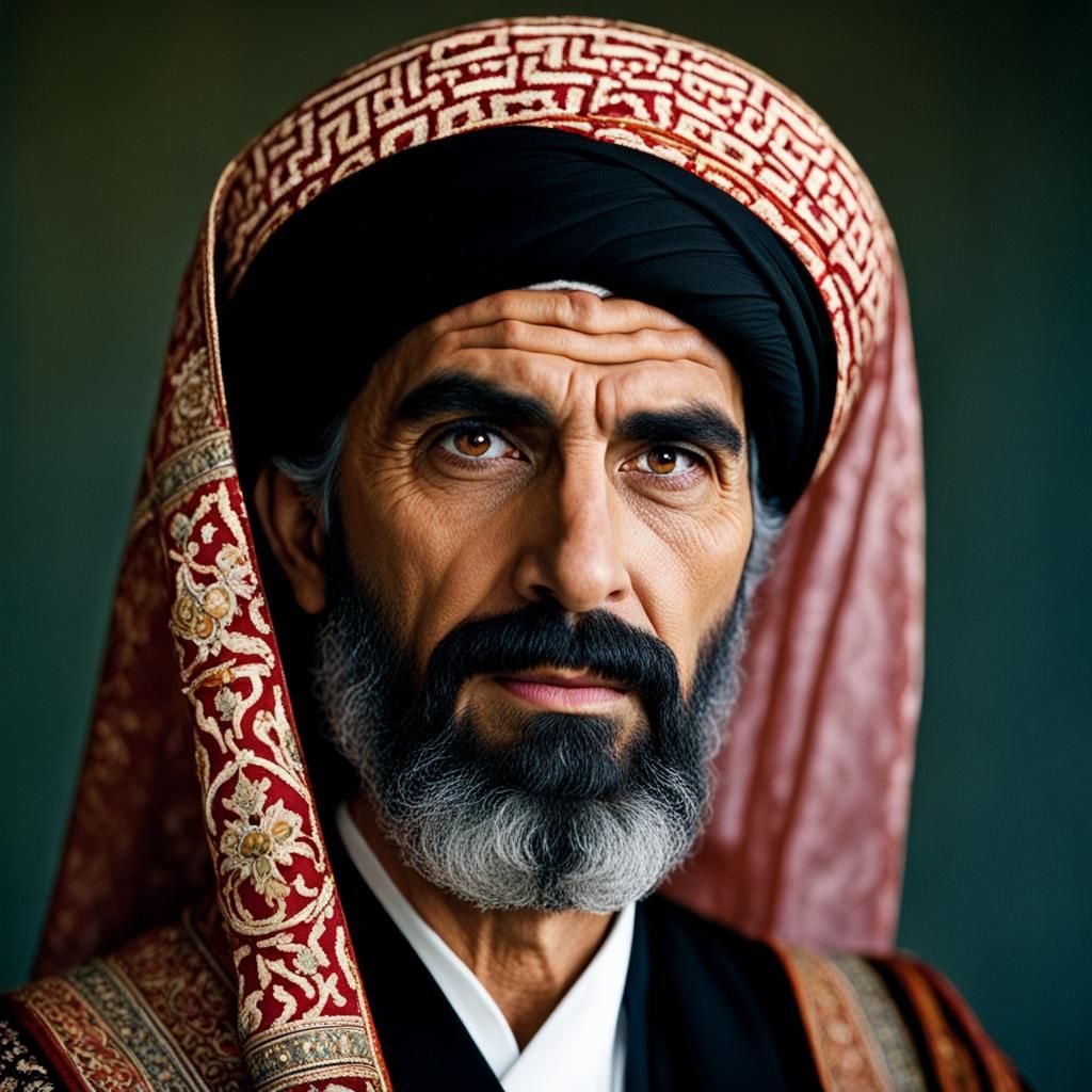 Professional Portrait of Person with Bokeh Lighting