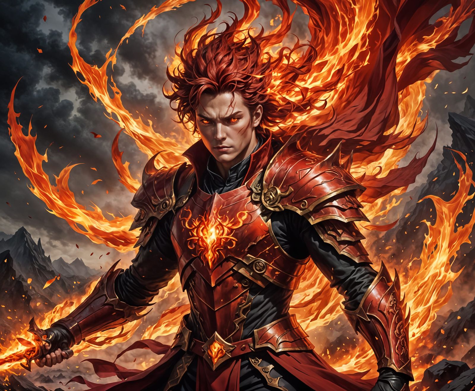 Crimson Tempest Fiery Lord