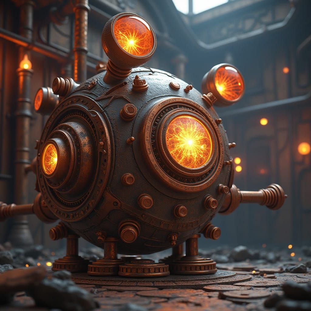 Steampunk Anime Futurism