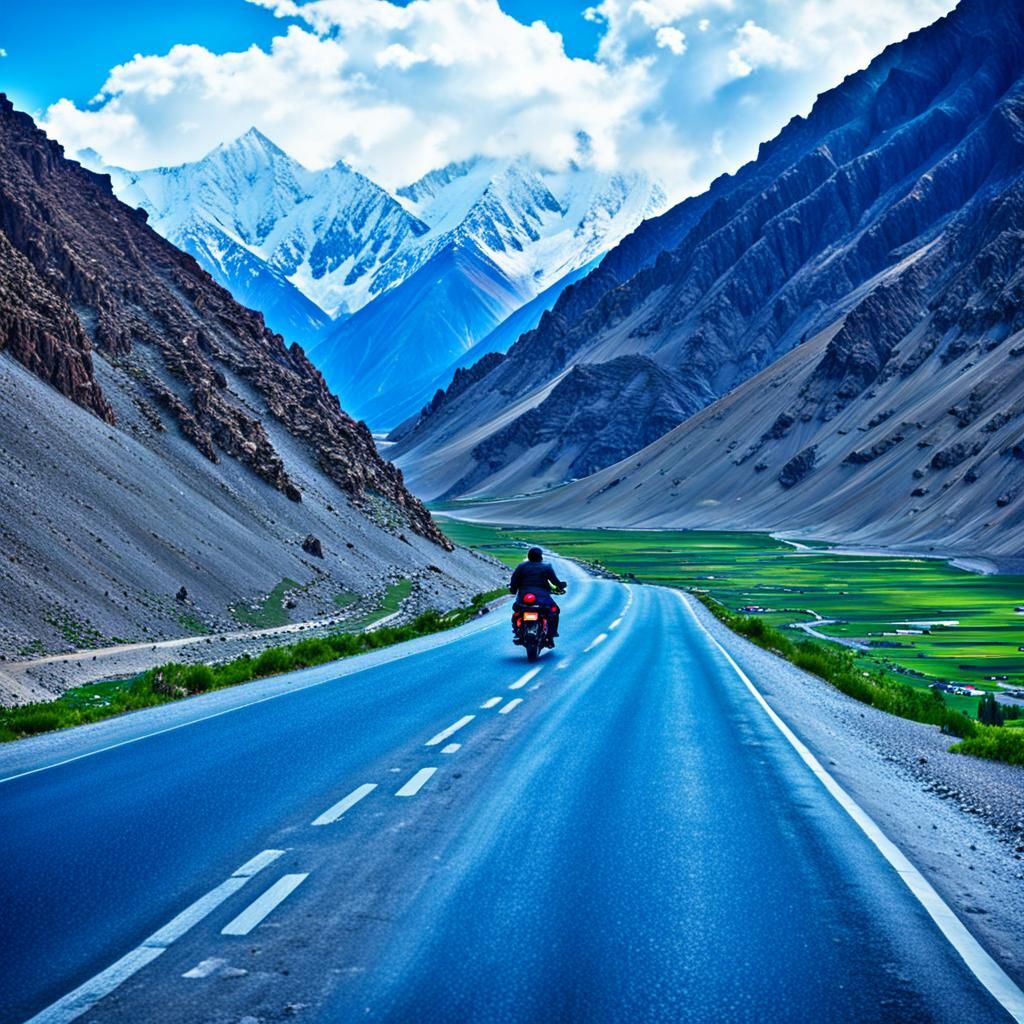 Ladakh Biker Road Trip: Professional Photography
