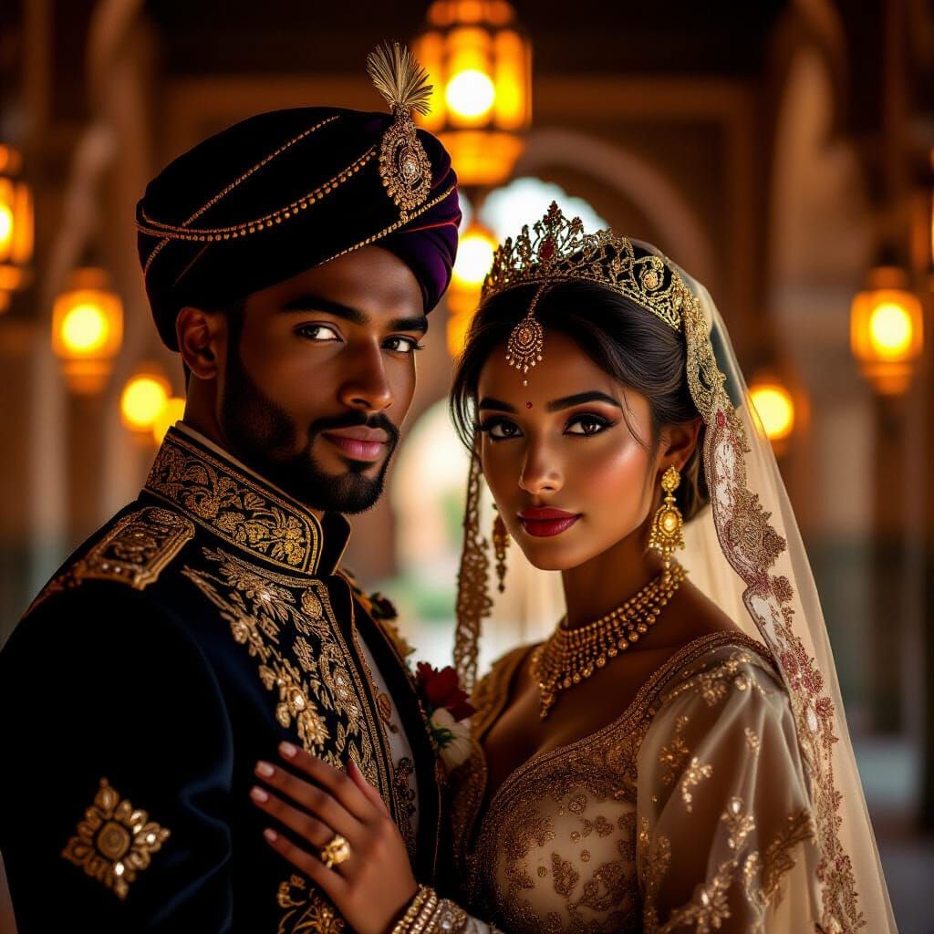 African Royal Wedding in Moorish Kingdom