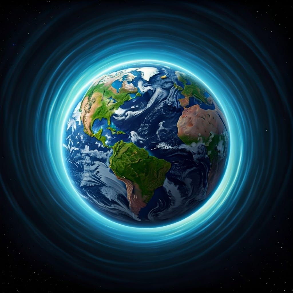 Planet Earth's Birth and Death in Dystopian Art