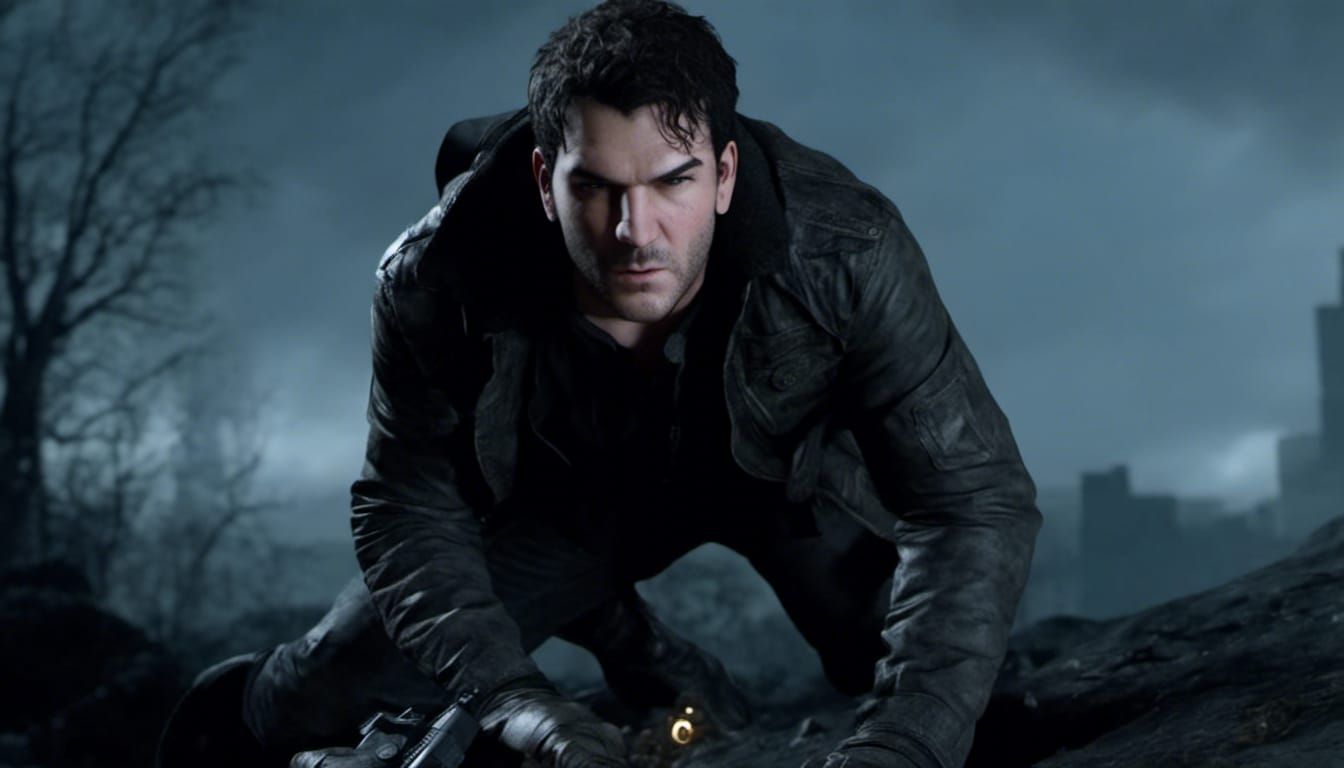 Vampire Bondsman Demon Hunter in 3D Game Art