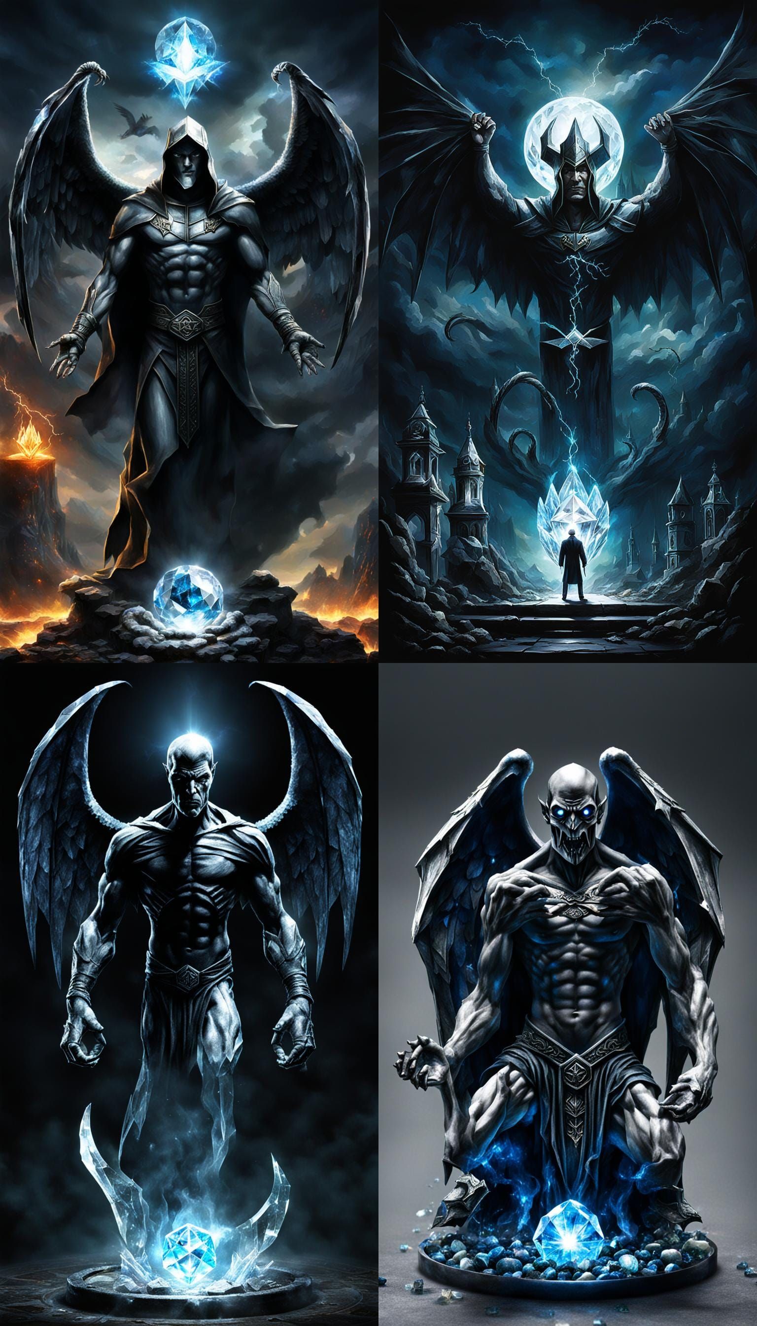 Luminous Crystal of Good and Evil