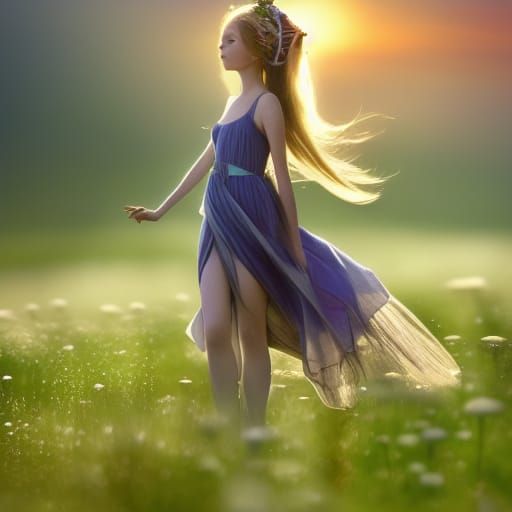 Dandelion Elf Princess in High Definition