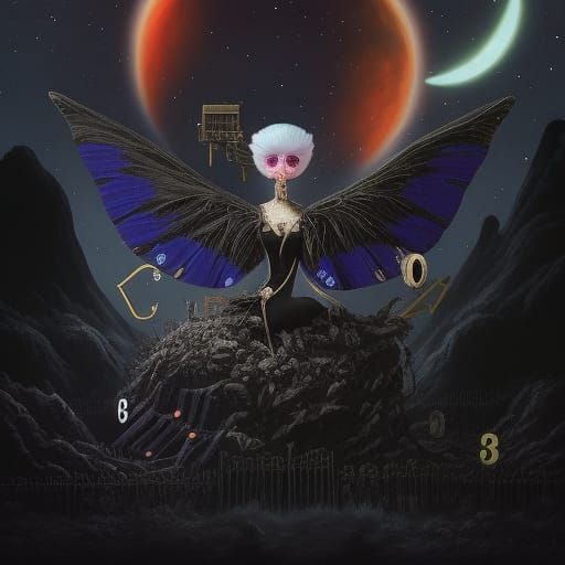 Atomic Moon Cat's Clockwork Fae Follies