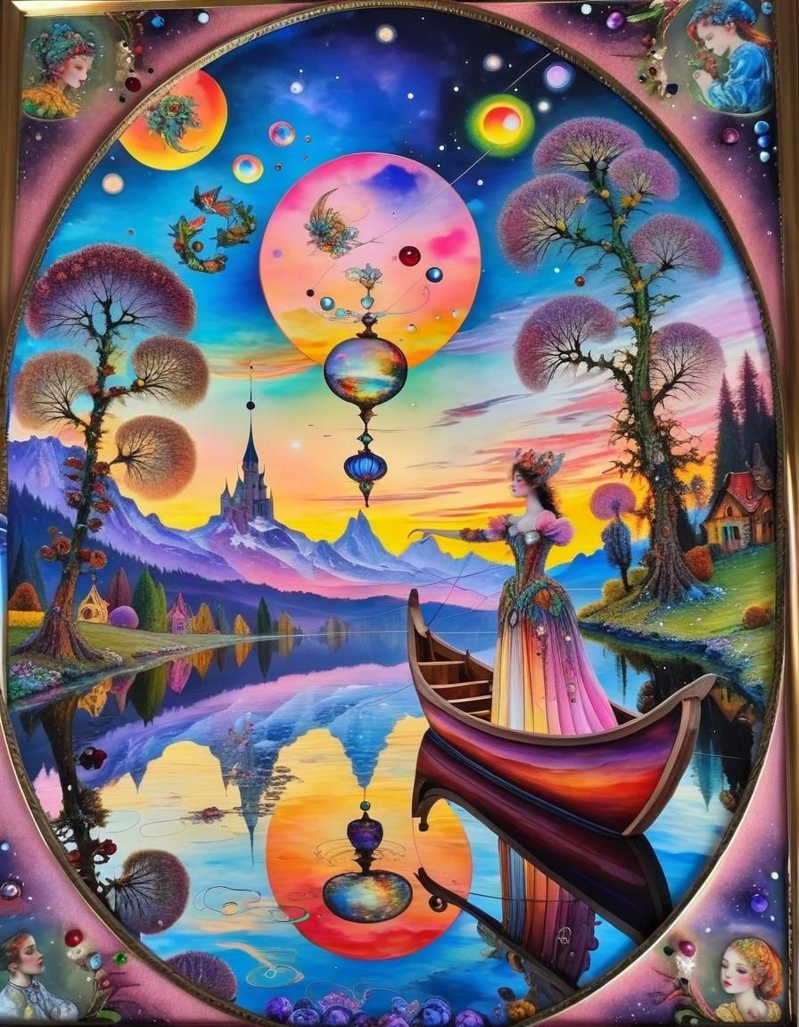 Whimsical Voyage in Enchanted Realms