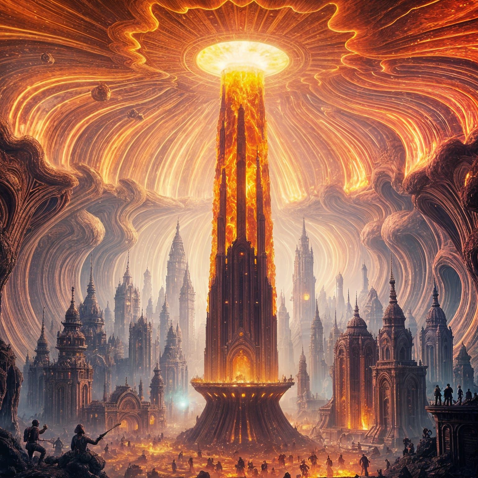 Surreal Society Lives Inside Lava Lamp in Epic Cinematic Sty...