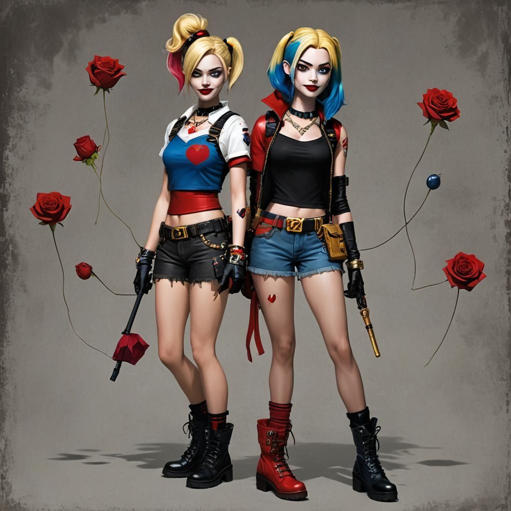 Harley Quinn Comic Book Art by Mark Brooks