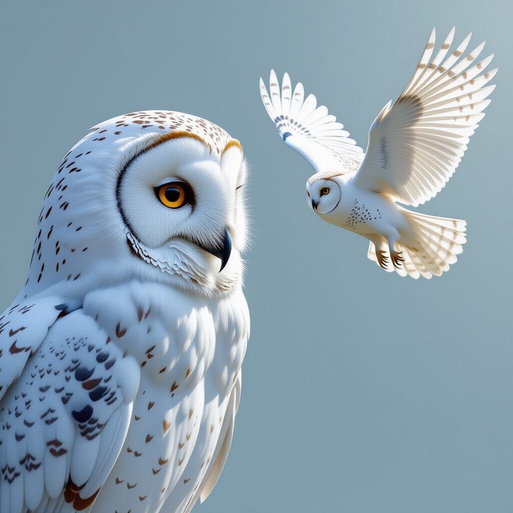 white owls