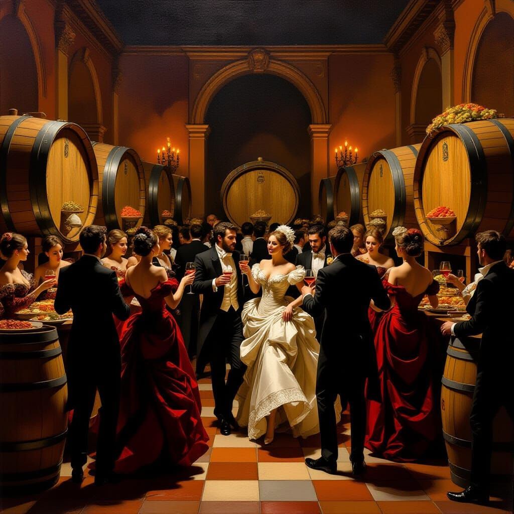 Baroque Celebration with Wine and Dance