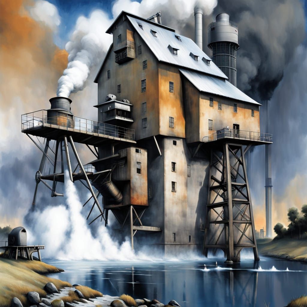 A nuclear powered grist mill