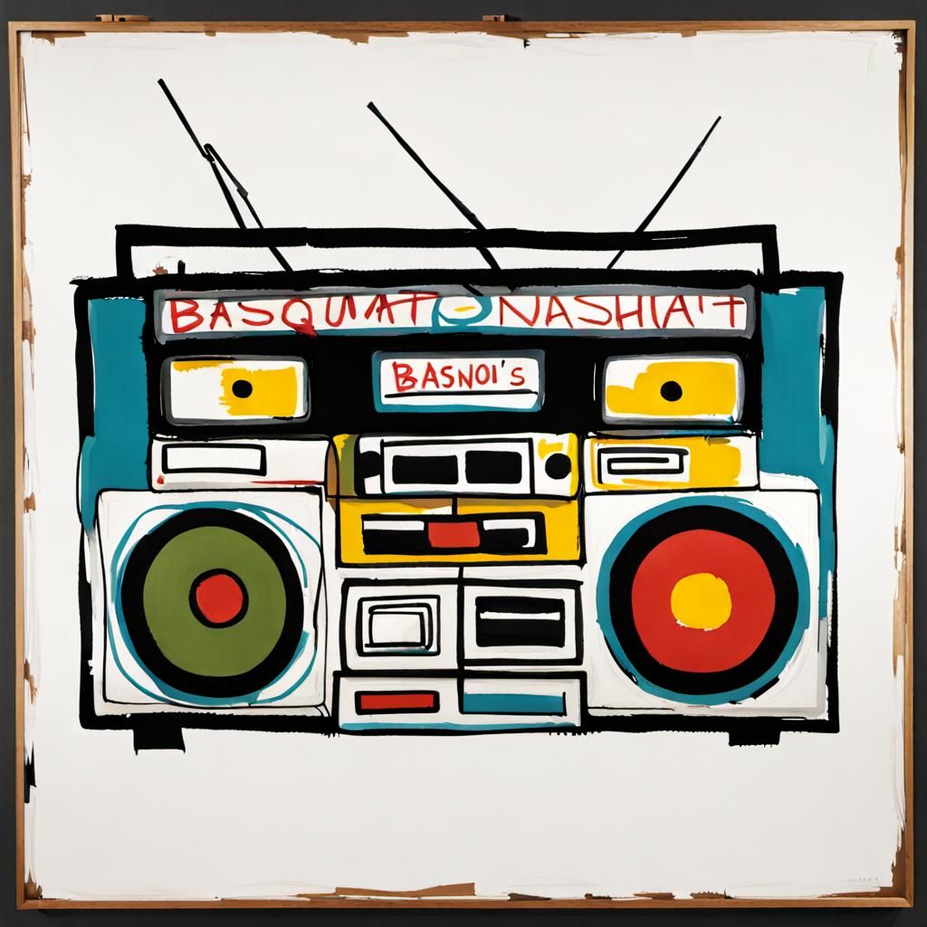 Basquiat's Boombox