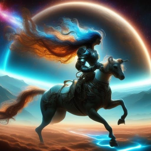 space age centaur <lora:Centaur 3:1.0>