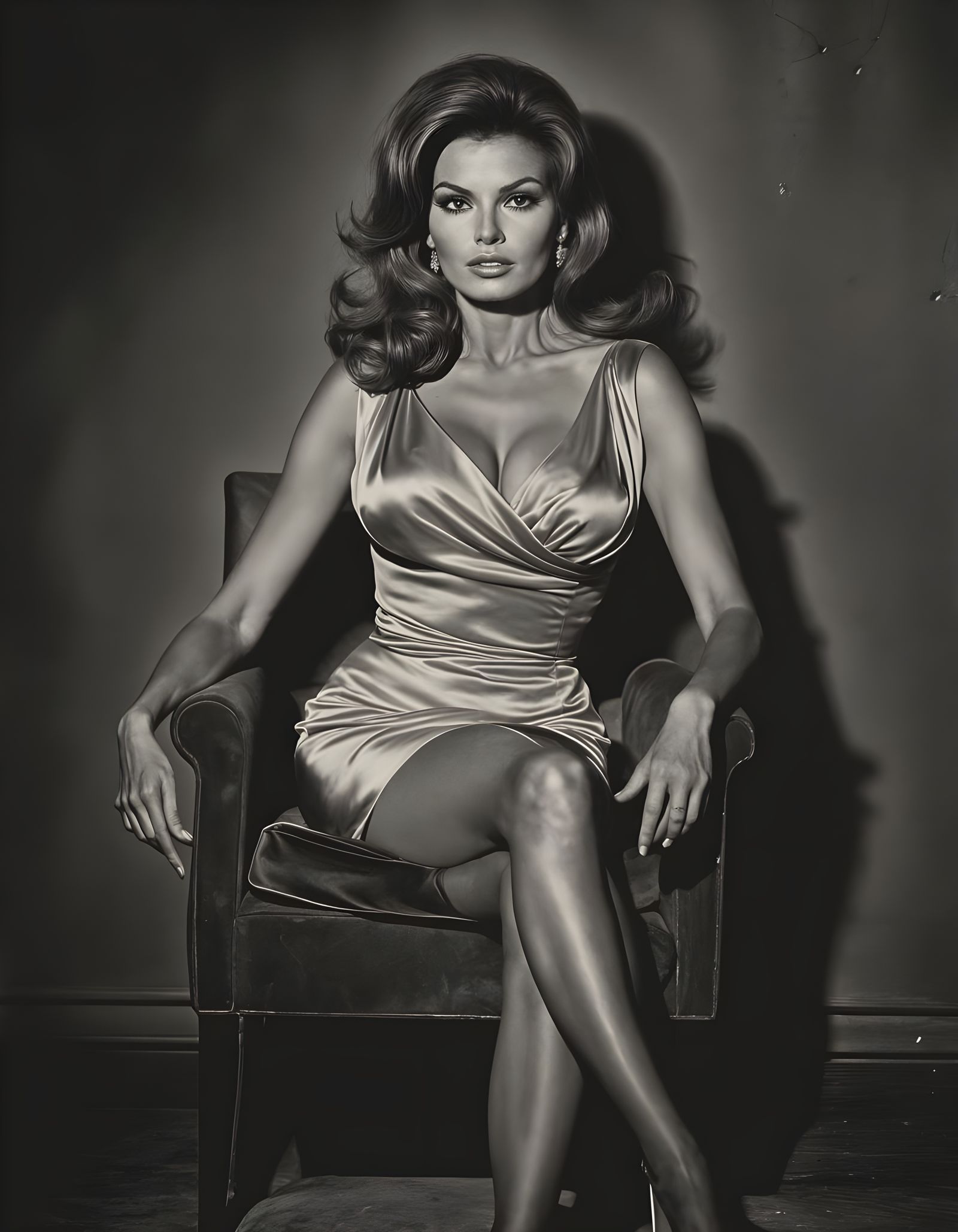 Raquel Welch as Film Noir Femme Fatale