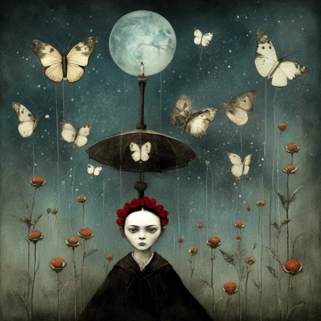 Surreal Interpretation of Life's Backward Understanding